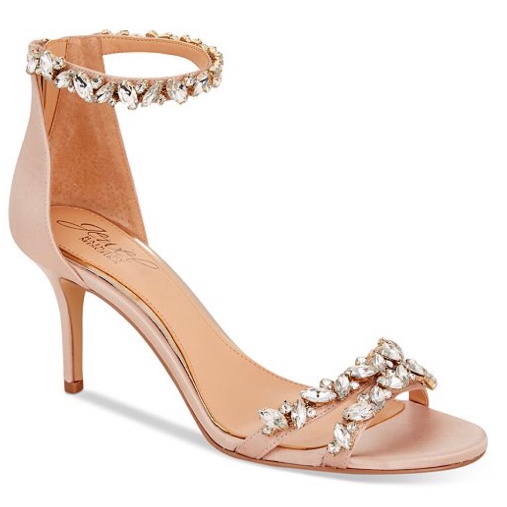 Jewel Badgley Mischka Caroline Embellished